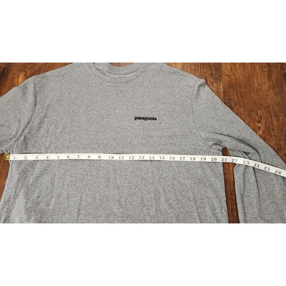 Patagonia Shirt Men's Size M | Gray Long Sleeve Crew Neck, Regular Fit, RN#51884 - Picture 5 of 9